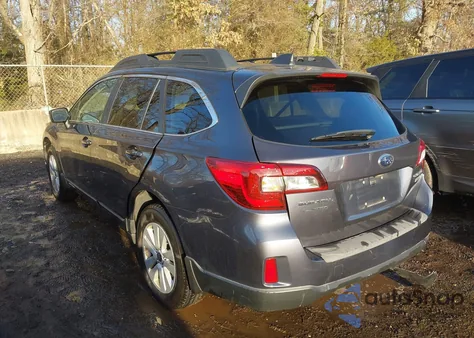 2017 Subaru Outback 2.5I Premium z USA, uszkodzony, nr VIN 4S4BSACCXH3206690